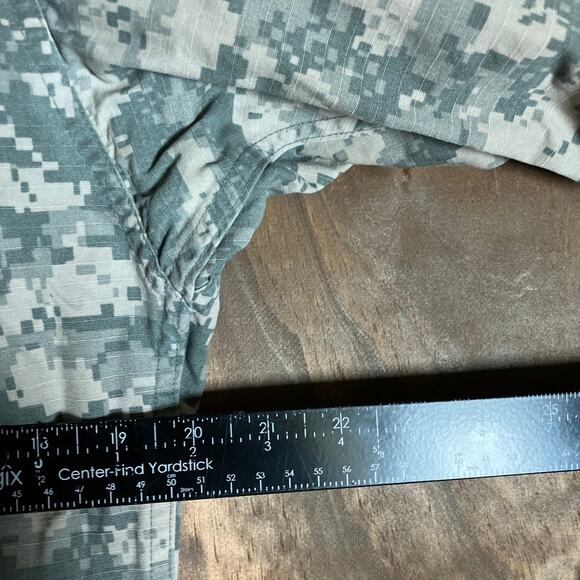 Army Combat Mens Coat ACU Green Camouflage UCP Uniform Digicam Small Long - Picture 9 of 13